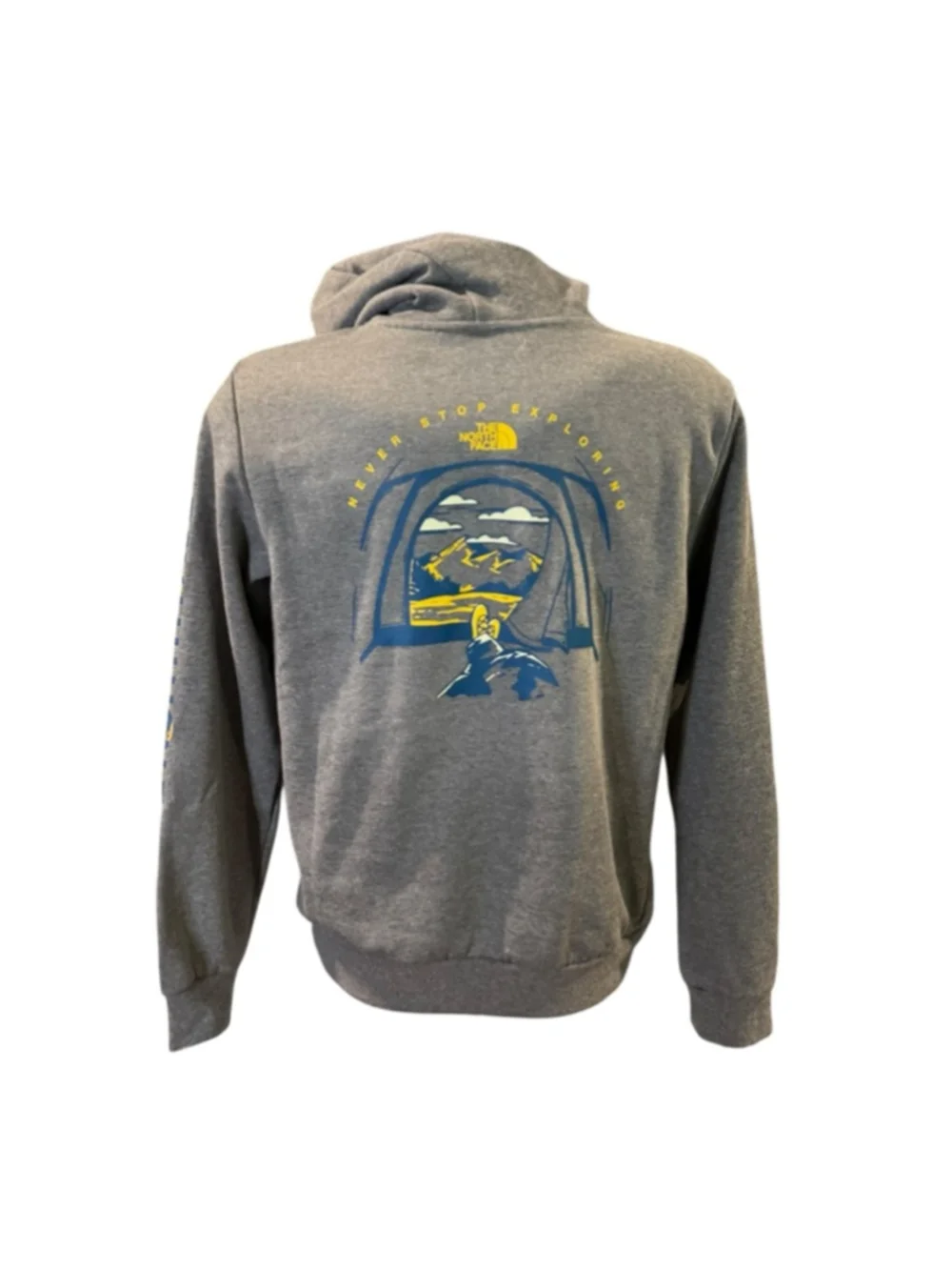 Men's The North Face Grey M Evo Tent Hoodie M